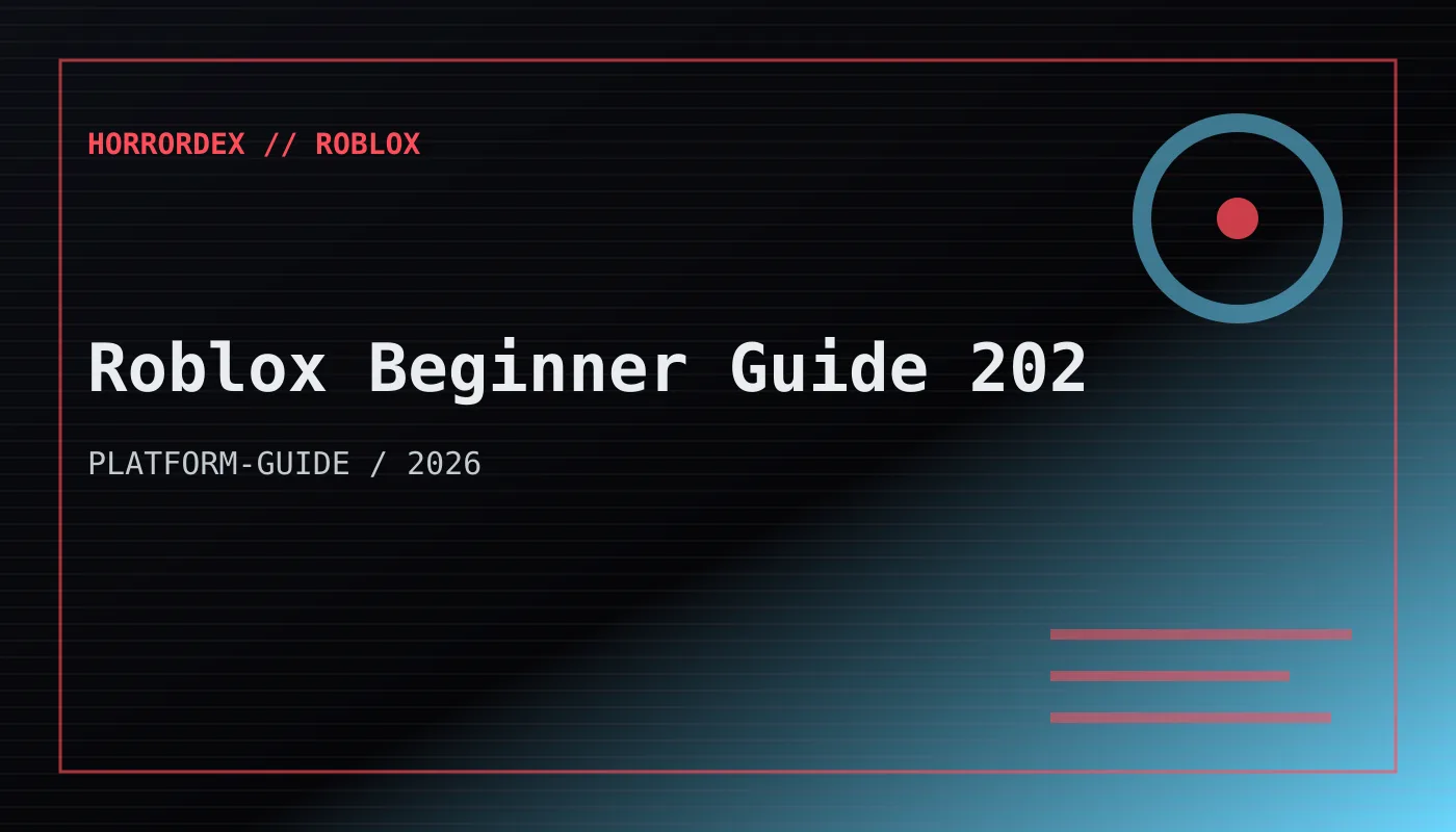 Roblox Beginner Guide 2026: Account, Safety, and First Games visual reference